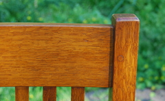 One of many dowel pinned mortise and tenon joints. 